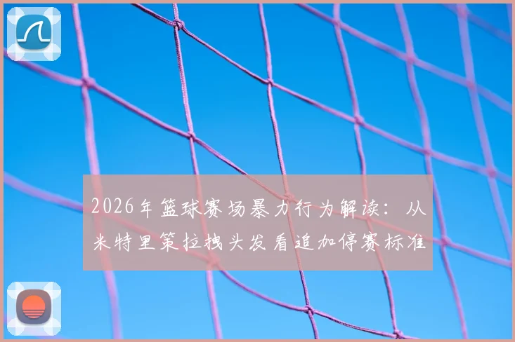 2026年篮球赛场暴力行为解读：从米特里策拉拽头发看追加停赛标准，停赛三场如何判定？