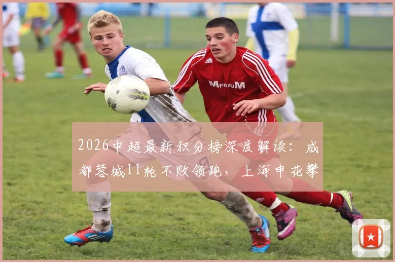 2026中超最新积分榜深度解读：成都蓉城11轮不败领跑，上海申花攀升至第五位